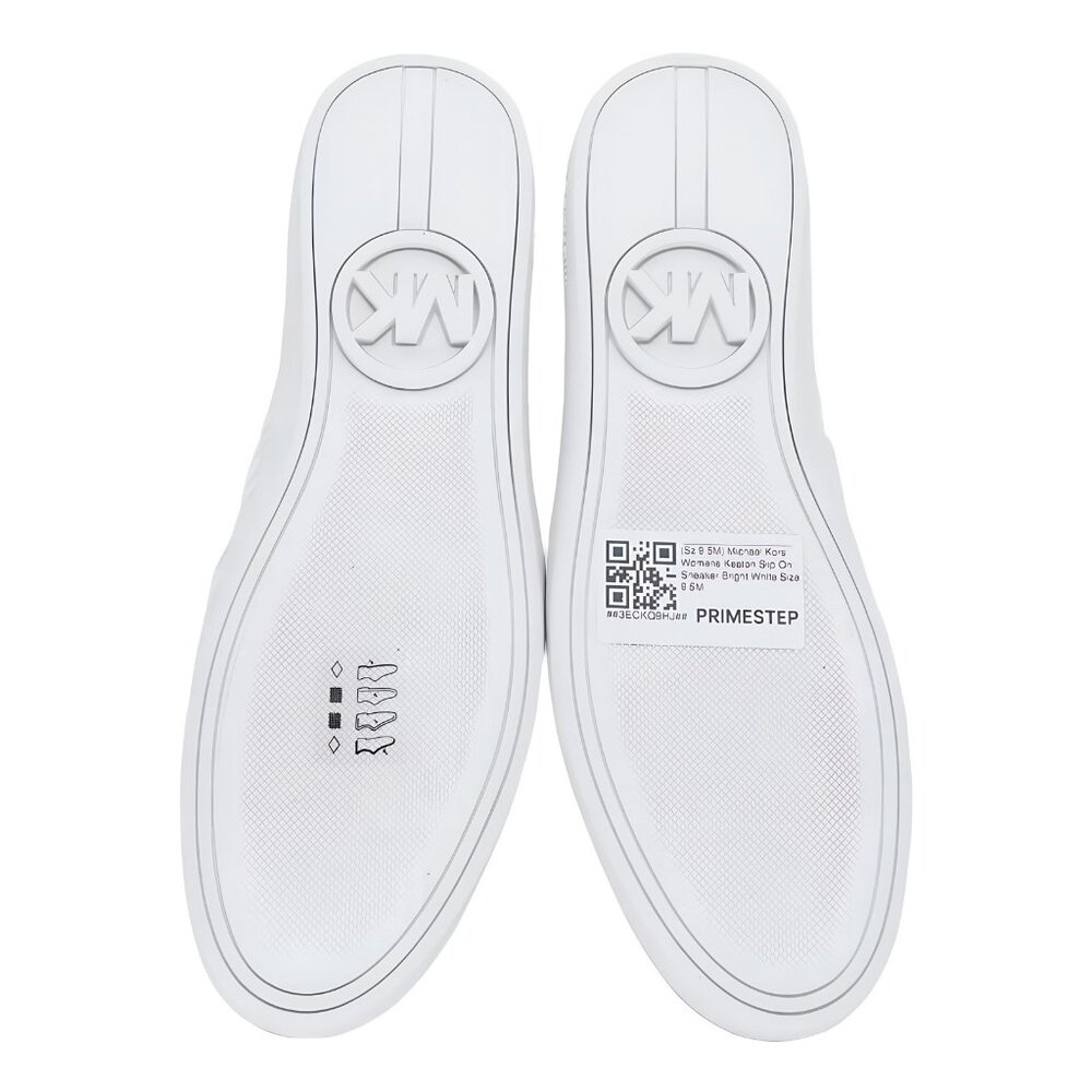 Michael Kors Keaton Slip-On Sneaker Bright White Size 9.5M - Picture 6 of 6